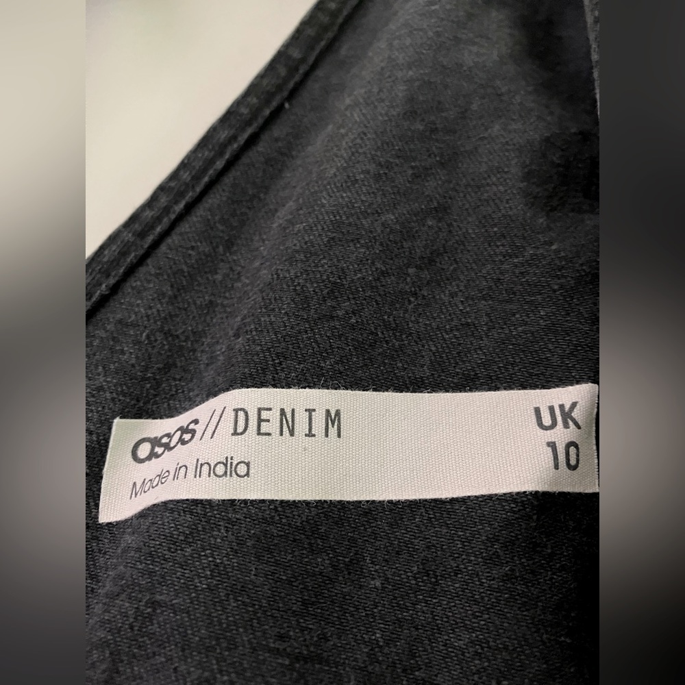 ASOS Denim Wrap Dress - Picture 4 of 4